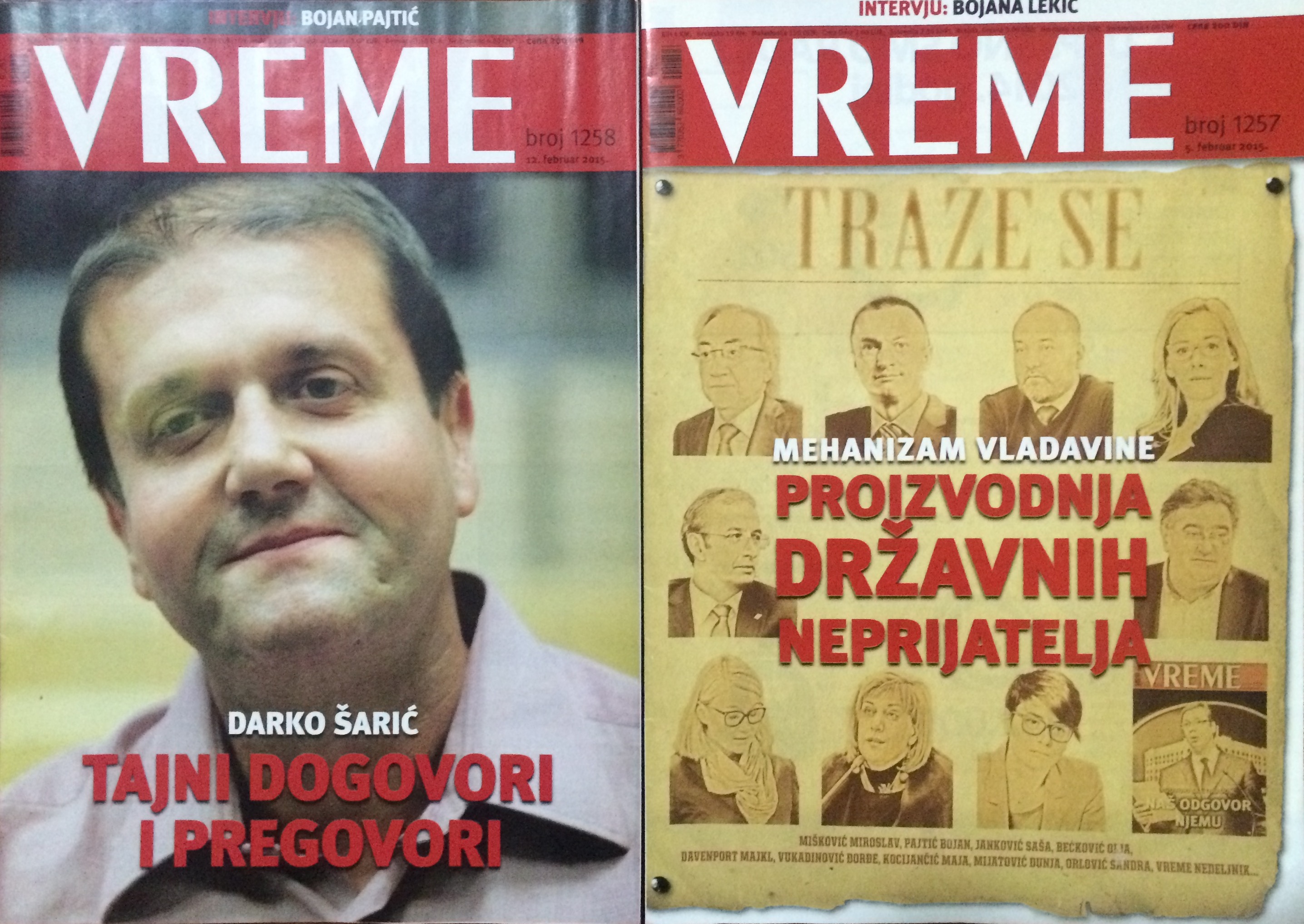 Vreme est un des seuls hebdomadaires serbes à oser critiquer le Premier ministre.