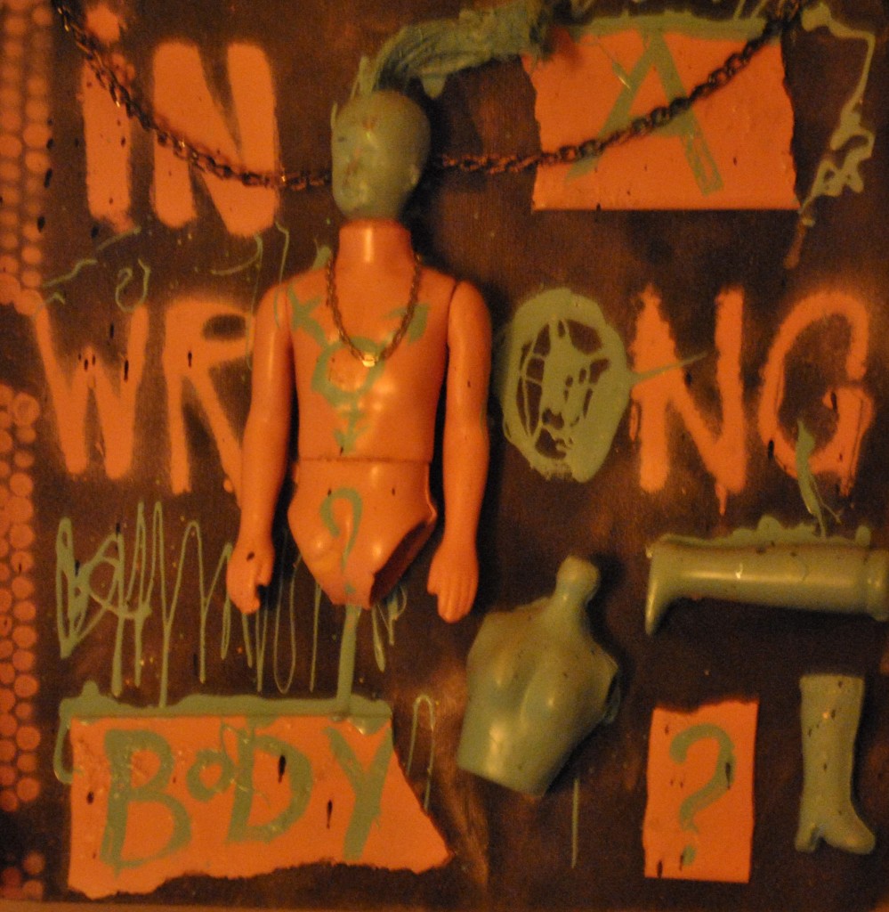 "Dans le mauvais corps"... Au Bivsi Bar, une oeuvre sur la transsexualité